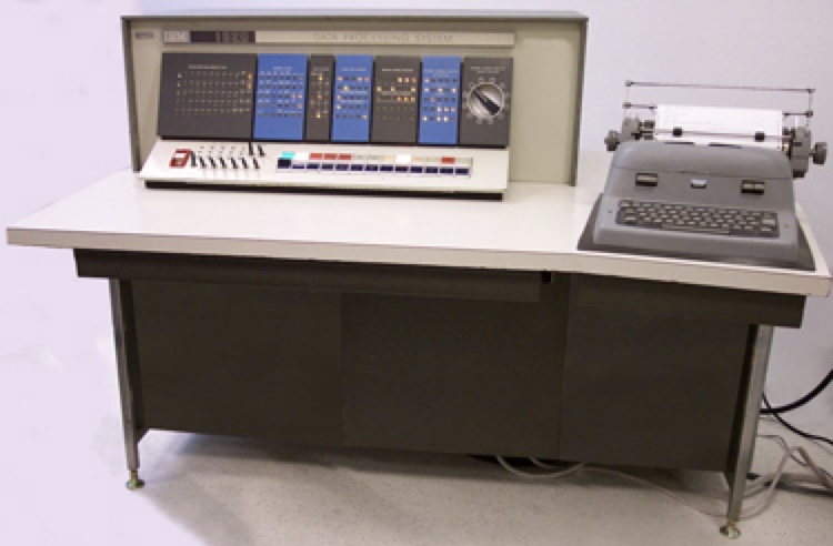 IBM 1620 main console - this is a mid 60's computer - my entry drug into computer science