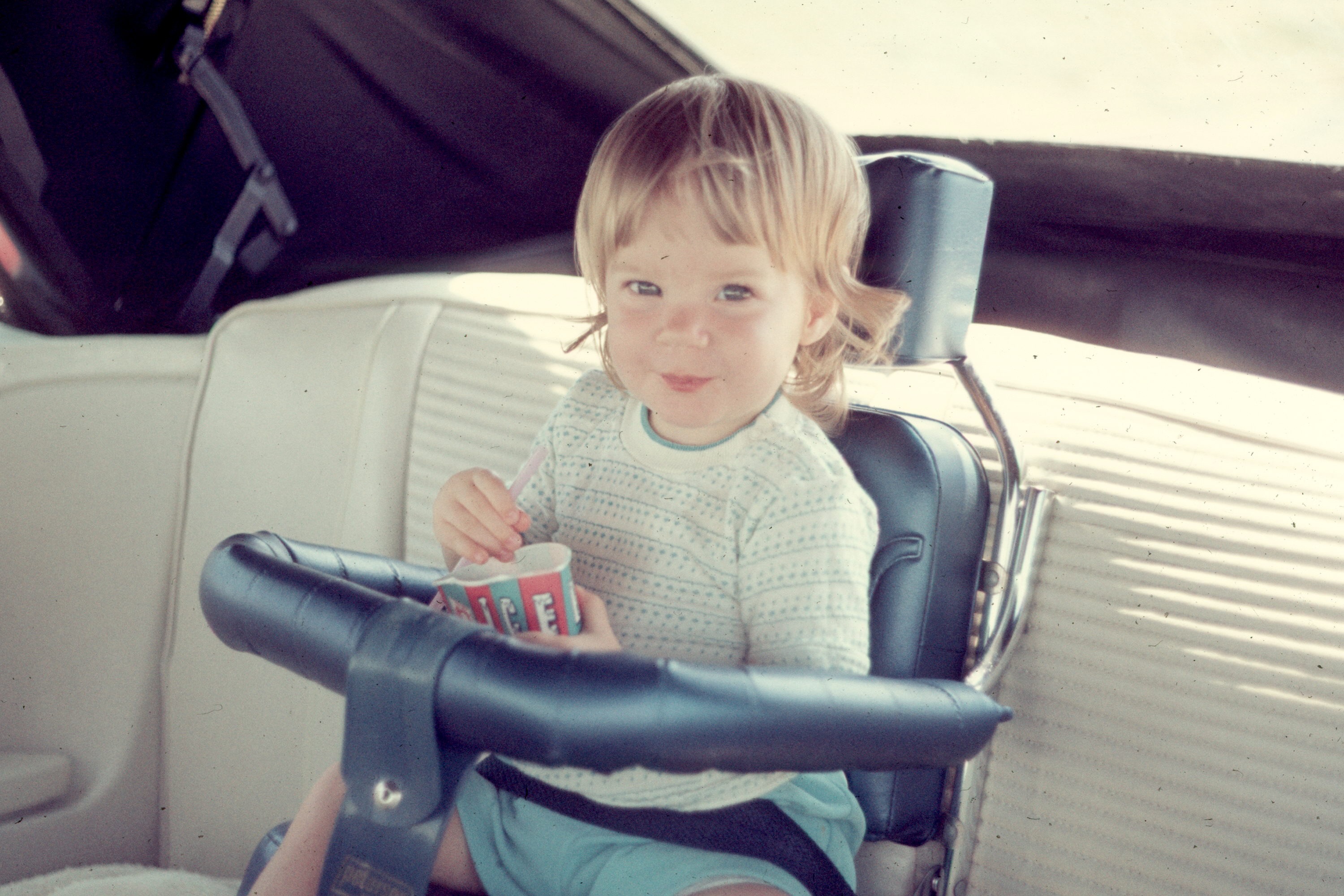 We always gave her the most nutritious snacks.